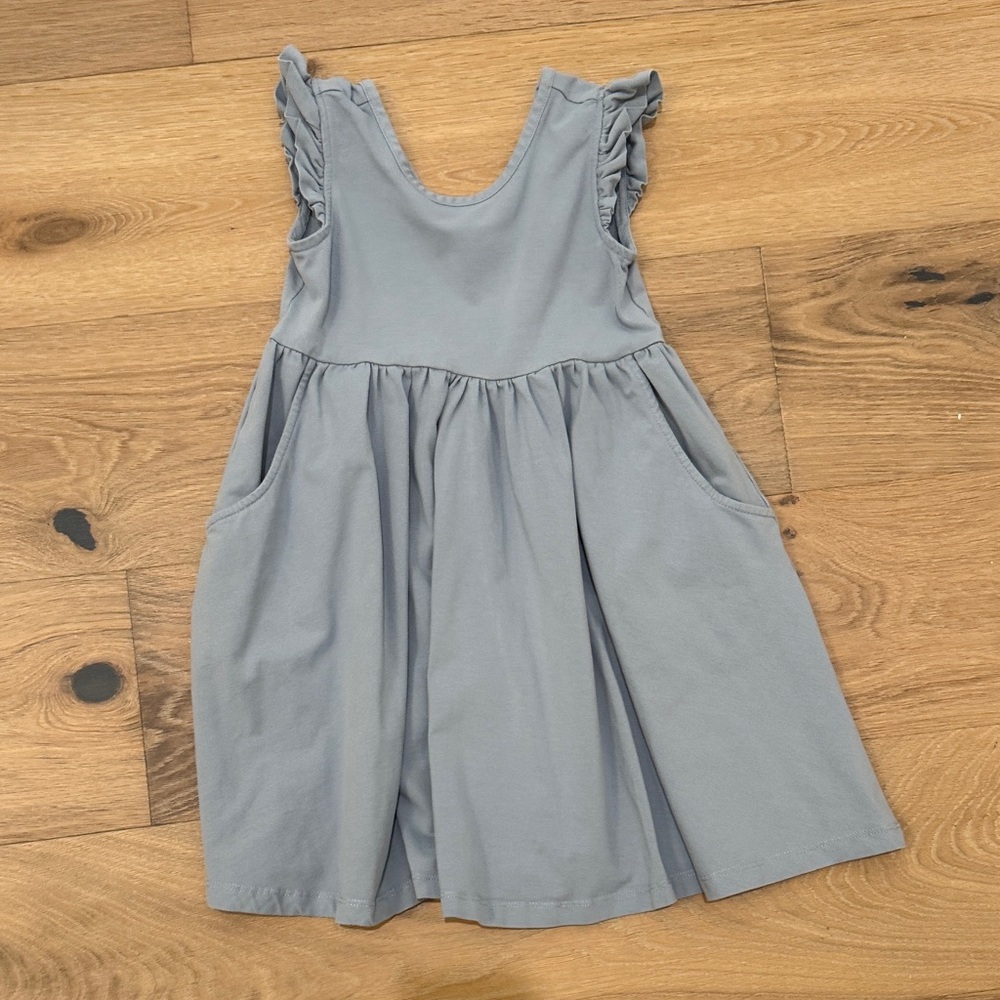 Hanna Andersson Light Blue Casual Kids Dress